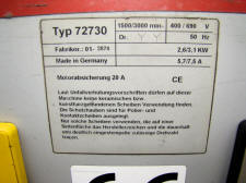 Bandschleifmaschine "metabo" [103]